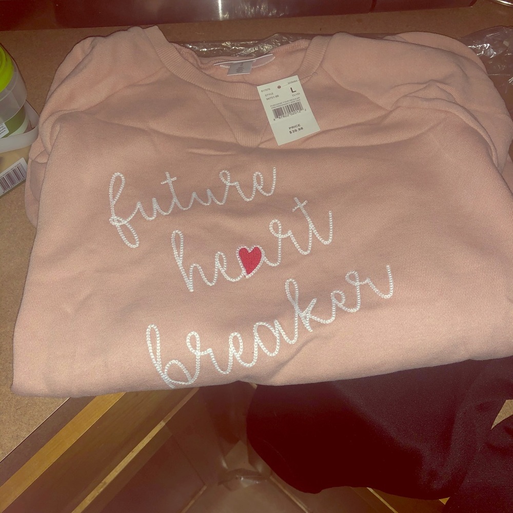 Women’s large maternity sweatshirt